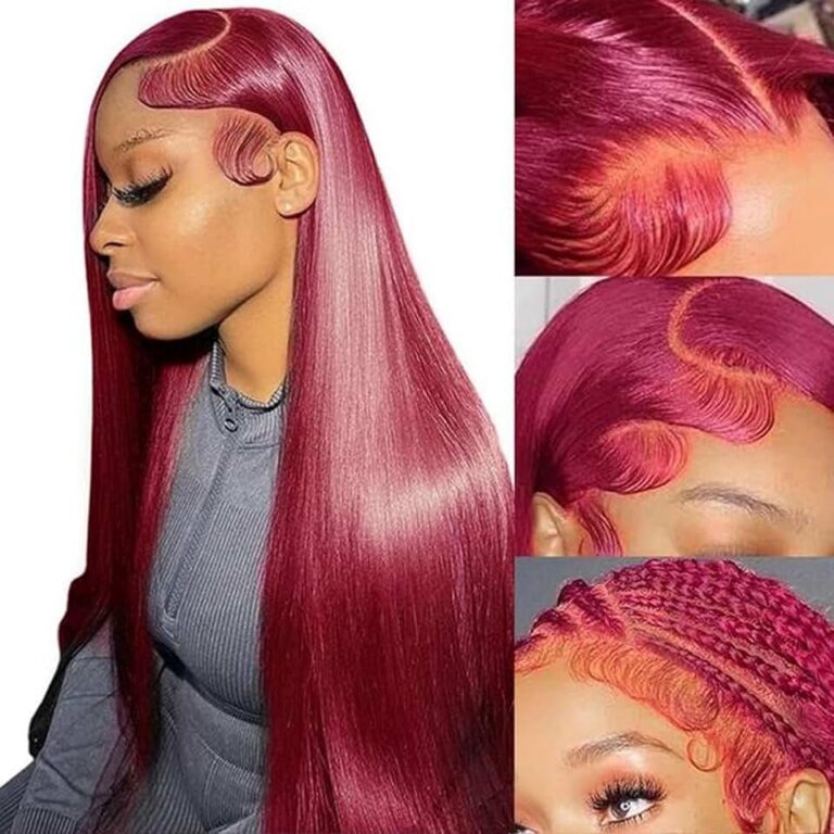 Fiumer Burgundy Wig