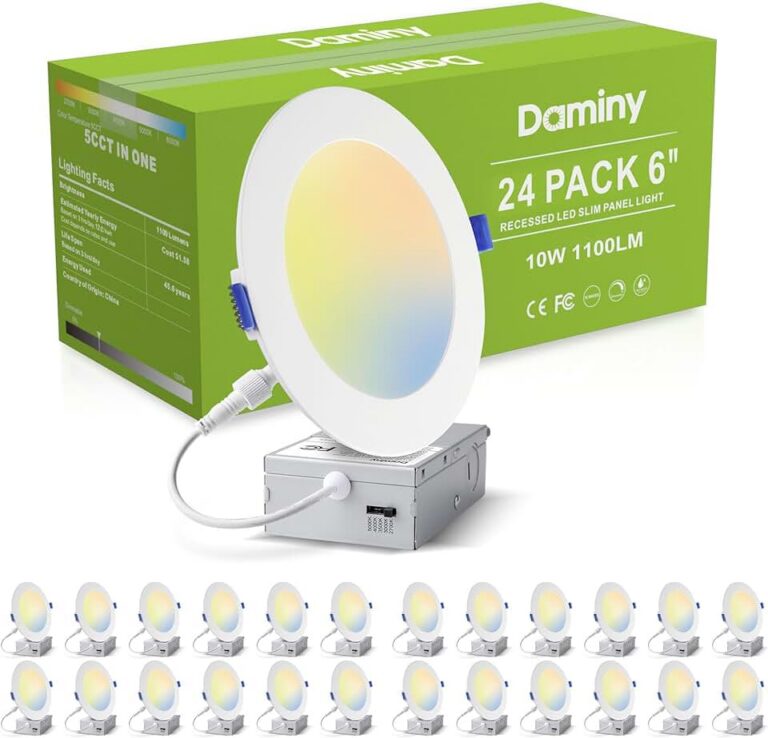 DAMINY 6 Inch Recessed Lighting