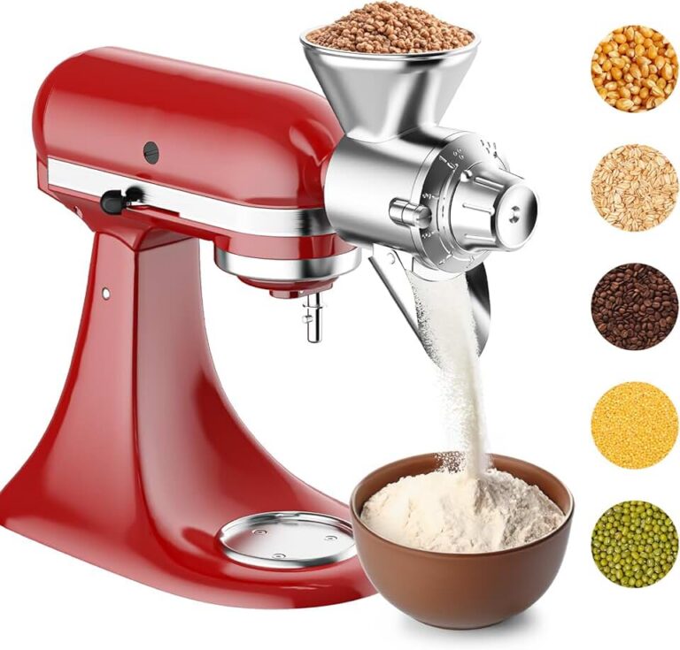 Metal Grain Mill Attachment