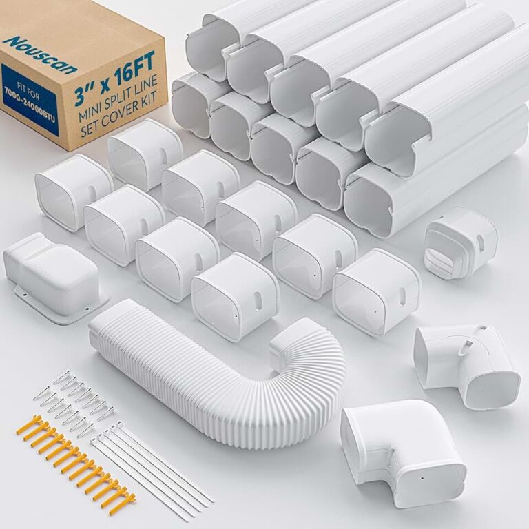 Mini Split Line Set Cover