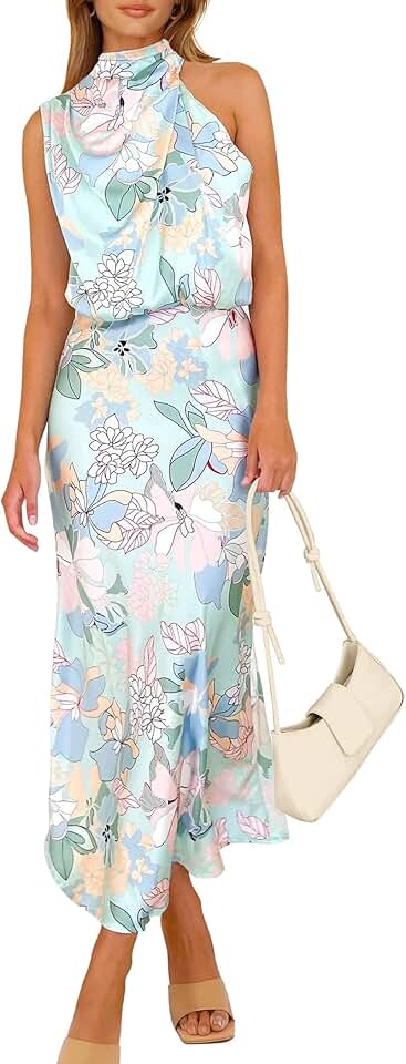 PRETTYGARDEN Satin Dress