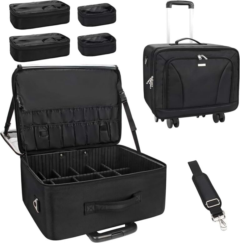 MONSTINA Rolling Makeup Case
