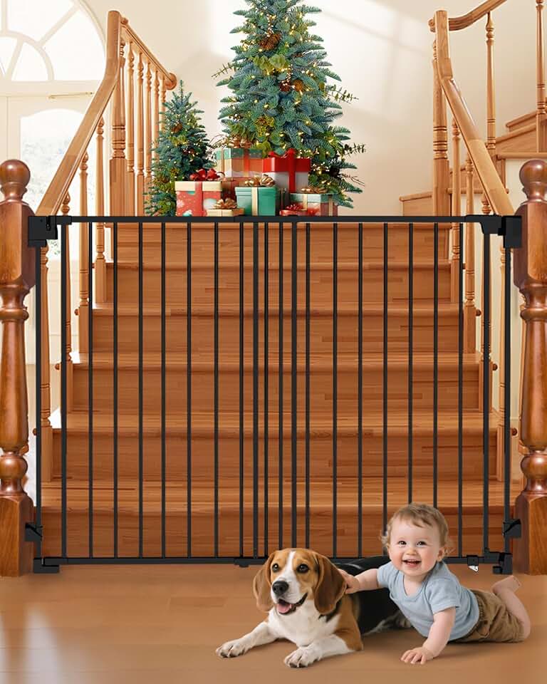 No Bottom Bar Baby Gate
