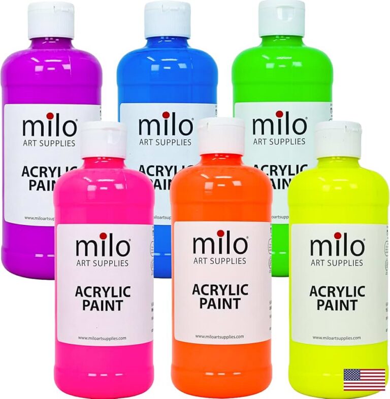 milo Fluorescent Acrylic Paint