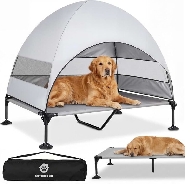 Elevated Dog Bed Canopy