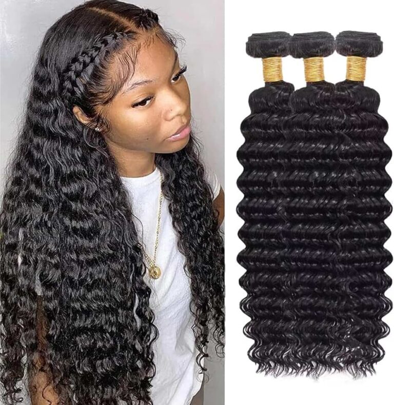 Deep Wave Human Hair Bundles