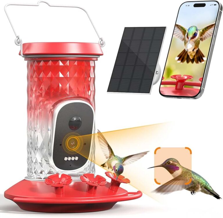 Smart Hummingbird Feeder Camera