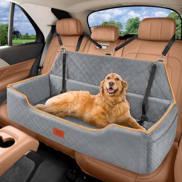XIEEAOZEE Large Dog Car Seat