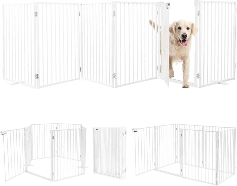 Metal Freestanding Dog Gate