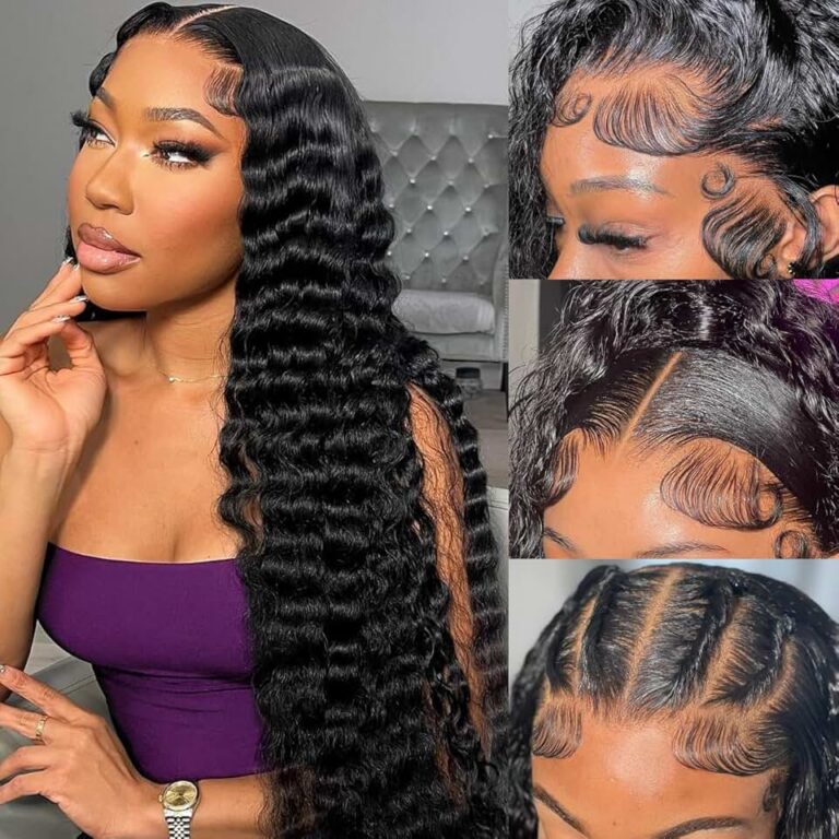 VRVOGUE Deep Wave Wig